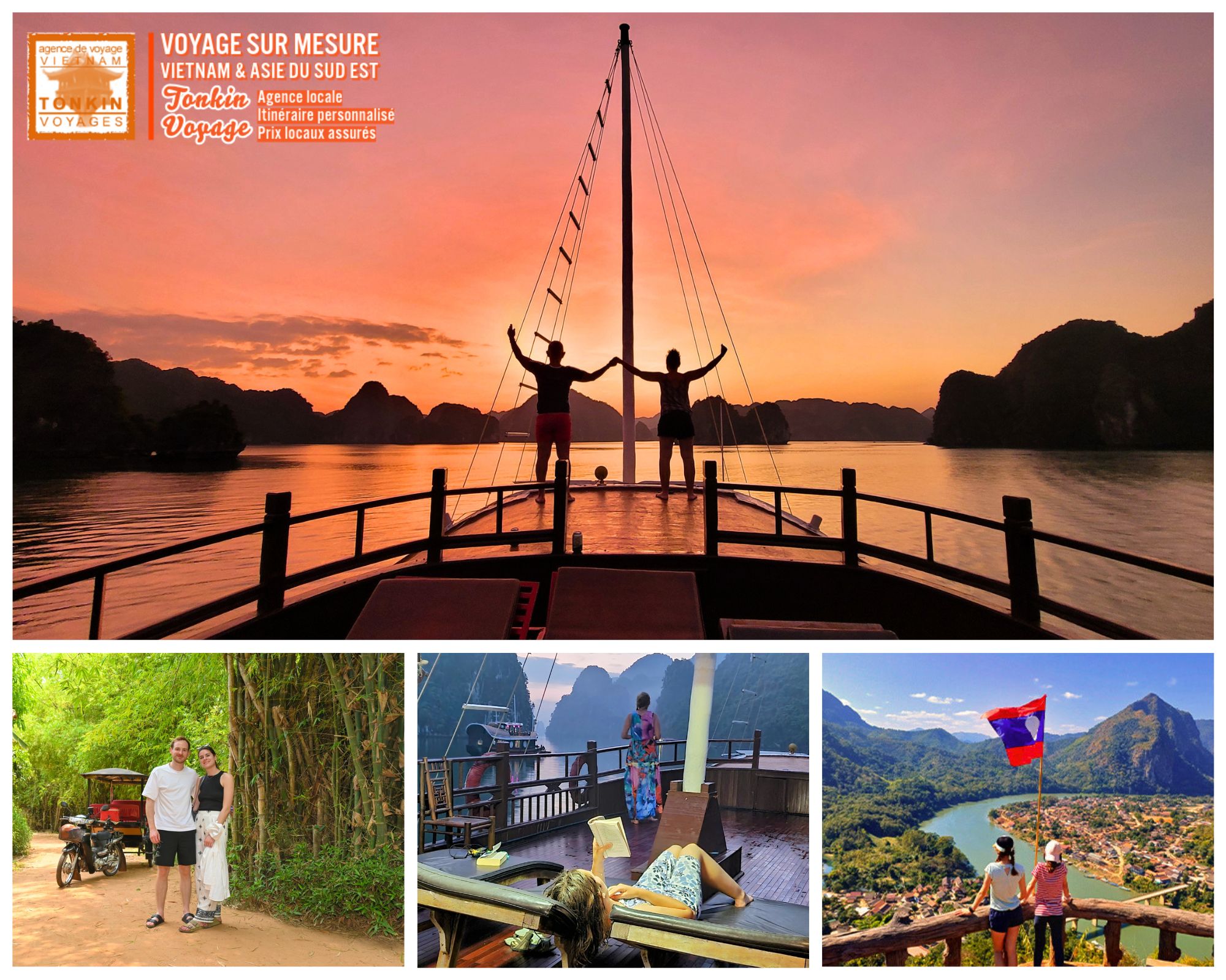 Choisir un voyage priv&eacute; de qualit&eacute; au Vietnam avec l'agence de voyage locale circuit sur mesure
